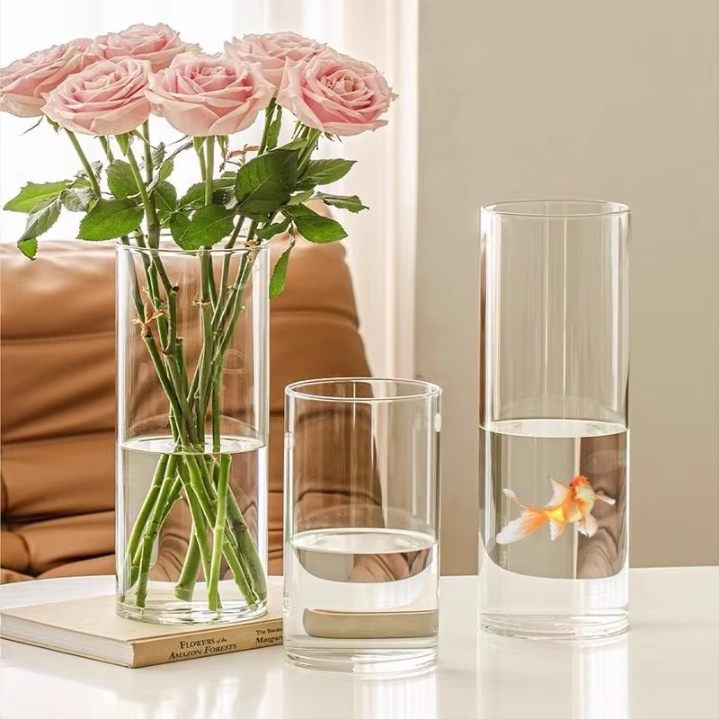Acrylic Clear Cylinder Flower  - Hydroponic Tower recension och pris