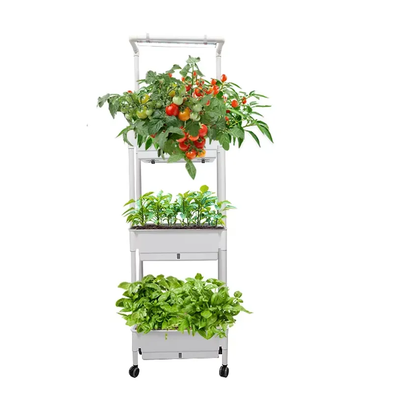 Movable Vertical Grow 3 Level  - Self Watering Planter recension och pris