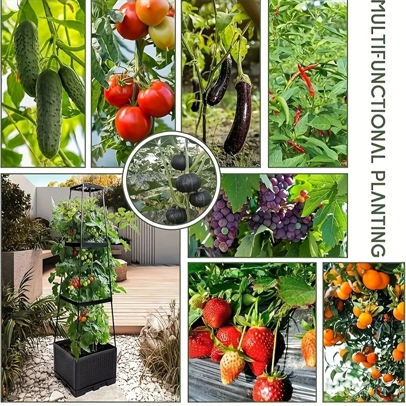 Tomato Tower with Self Waterin - Hydroponic Tower recension och pris