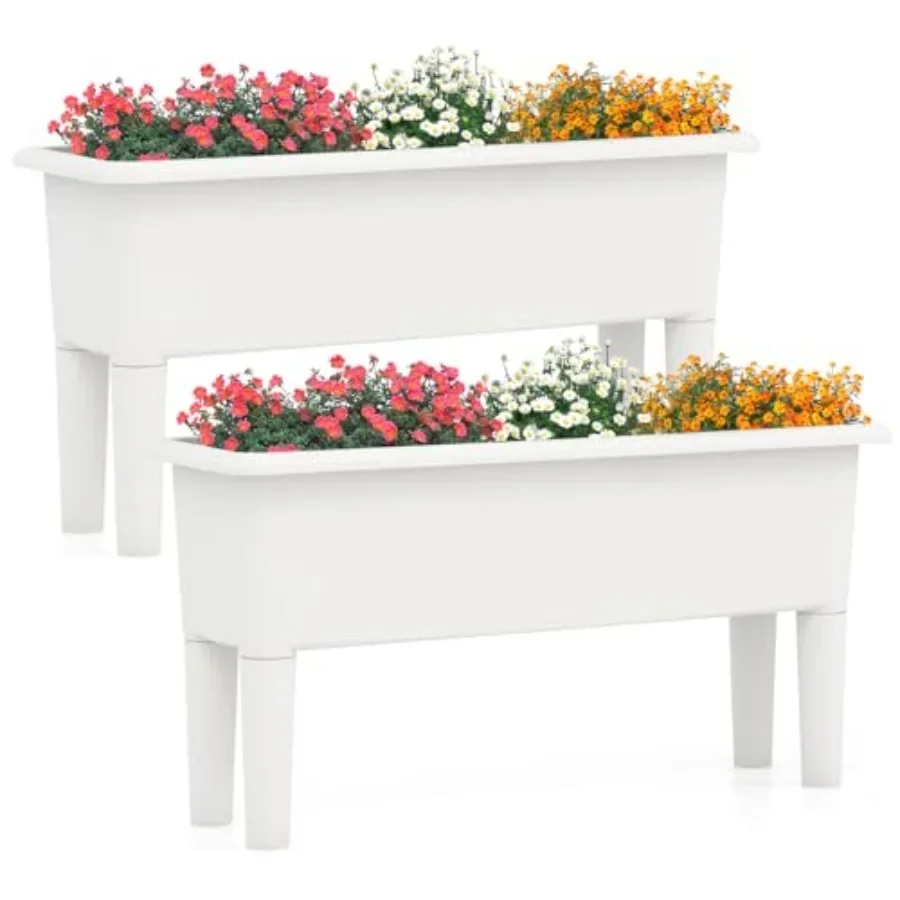 Raised Garden Beds Outdoor Set - Self Watering Planter recension och pris