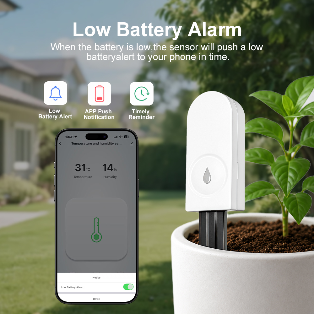 Smart Zigbee Plant Monitor Wor - Plant Monitor recension och pris