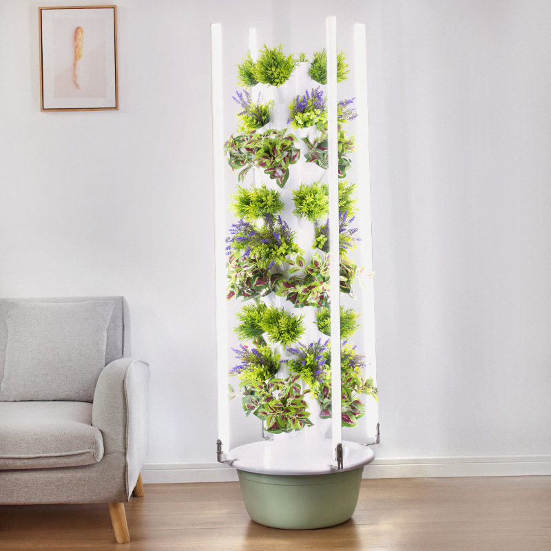 With Led Grow Light Space Tree - Hydroponic Tower recension och pris